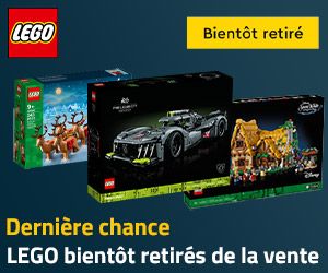 Dernière chance - Ensembles LEGO bientôt retirés de la vente