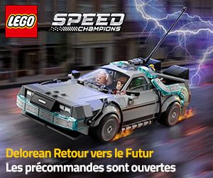 LEGO Speed Champions 77256 Delorean Retour vers le Futur