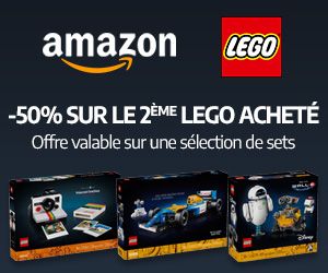 Amazon : -50% sur le 2ème LEGO acheté