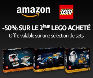Amazon : -50% sur le 2ème LEGO acheté