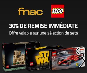 Fnac : -30% sur une sélection de sets LEGO
