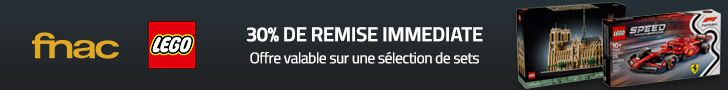 Fnac : -30% sur une sélection de sets LEGO