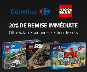 Carrefour : -20% sur une sélection de LEGO