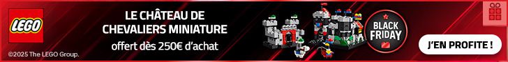 Black Friday LEGO 2025 : Le château de chevaliers miniature offert dès 250€ d'achat