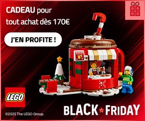 Black Friday LEGO 2025 : Le stand de chocolat chaud offert dès 170€ d'achat