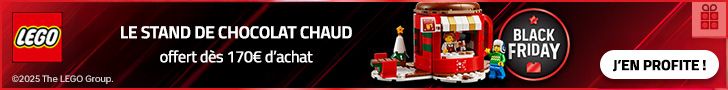 Black Friday LEGO 2025 : Le stand de chocolat chaud offert dès 170€ d'achat