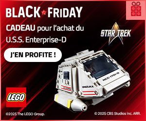 Black Friday LEGO 2025 : le Shuttlepod Type-15 offert pour l'achat du nouveau LEGO Star Trek 10356