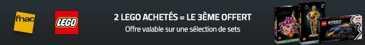 Fnac 2 Lego achetés = le 3ème offert