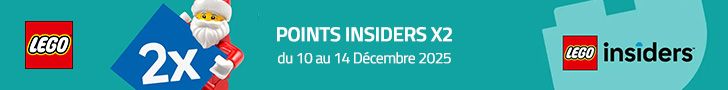 LEGO : Points Insiders x2
