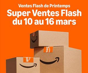 Amazon : Ventes Flash de Printemps