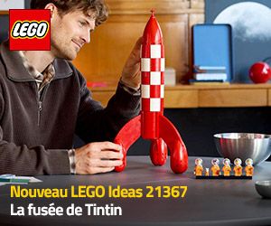 Nouveau LEGO Ideas 21367 La fusée de Tintin