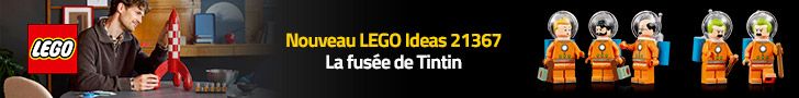 Nouveau LEGO Ideas 21367 La fusée de Tintin