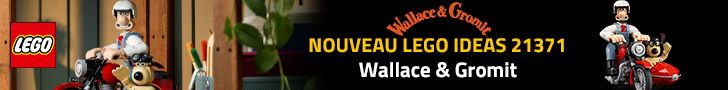 Nouveau LEGO Wallace & Gromit
