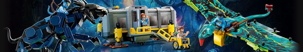 Achat LEGO Avatar 75572 Le premier vol en Banshee de Jake et Neytiri pas cher