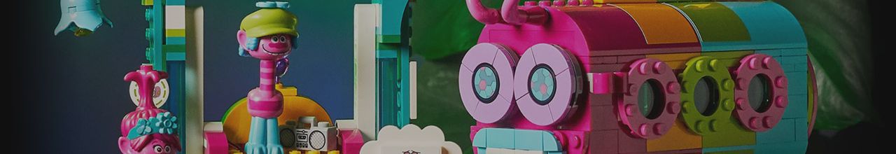 Achat LEGO Trolls World Tour 41252 Les aventures en montgolfière de Poppy pas cher