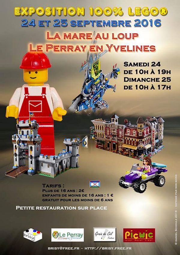 Exposition LEGO Exposition 100% LEGO à Perray en Yvelines à LE PERRAY EN YVELINES (78610)