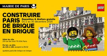 Exposition LEGO PARIS (75004) - Paris de brique en brique - Exposition et animations LEGO