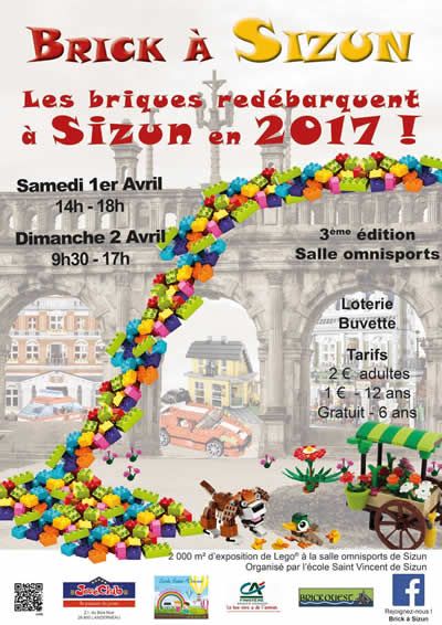Exposition LEGO Brick à Sizun 2017 à SIZUN (29450) Exposition LEGO Brick à Sizun 2017 à SIZUN (29450)