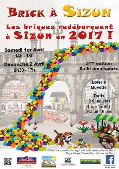 Exposition LEGO Brick à Sizun 2017 à SIZUN (29450)