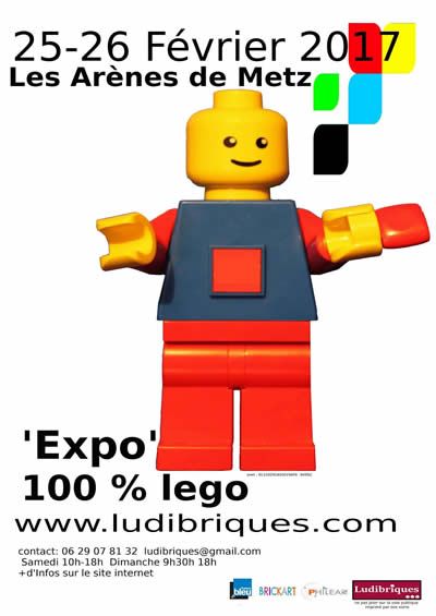 Exposition LEGO Expo 100% LEGO Ludibriques Metz à METZ (57000)