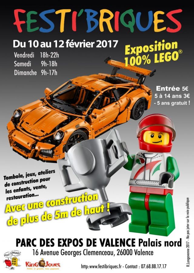 Exposition LEGO Festi'Briques 2017 à VALENCE (26000)