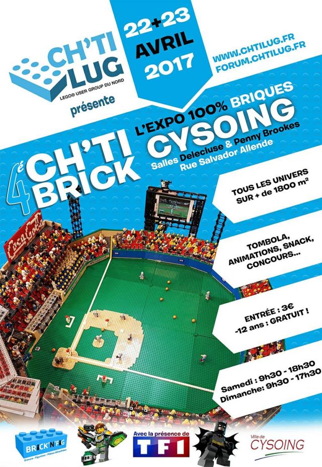 Exposition LEGO 4ème CH'TI BRICK à CYSOING (59830)