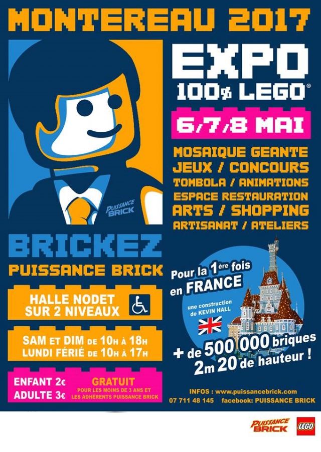 Exposition LEGO Expo LEGO Montereau 2017 à MONTEREAU FAULT YONNE (77130)