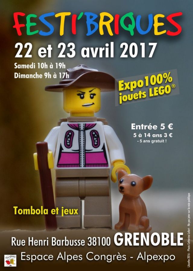 Exposition LEGO Festi'Briques Grenoble à GRENOBLE (38100)