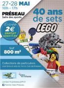 Exposition LEGO PRESEAU (59990) - 40 ans de sets LEGO