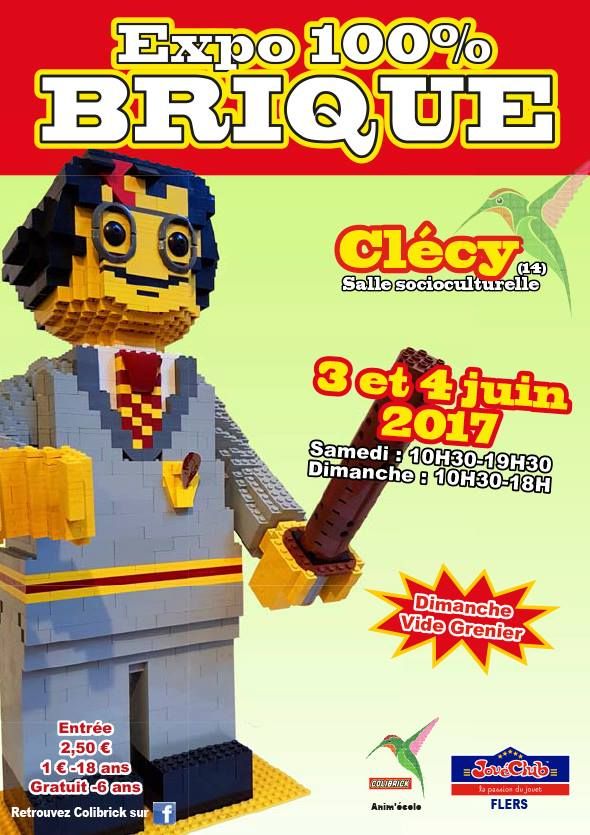 Exposition LEGO Expo 100% BRIQUE CLECY à CLECY (14570)