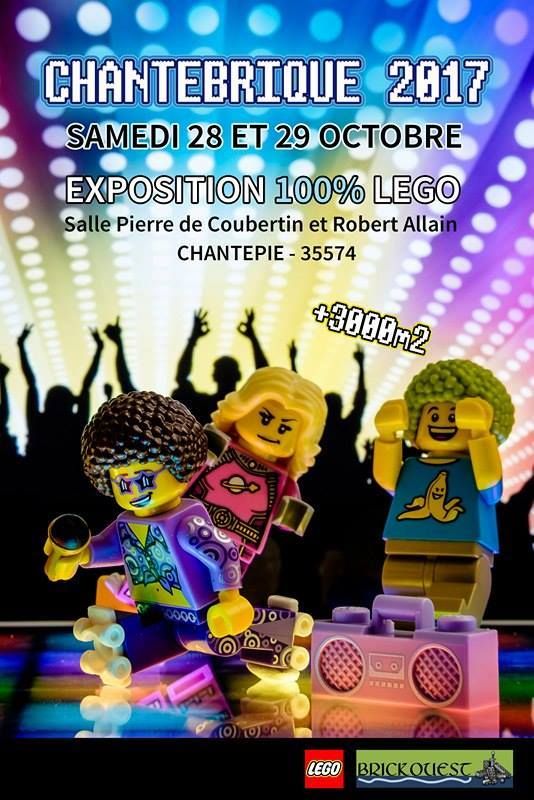 Exposition LEGO CHANTEBRIQUE 2017 à CHANTEPIE (35574)