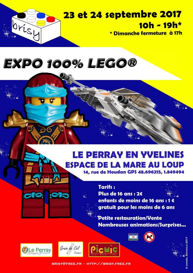 Exposition LEGO BRISY LPY 2017 à LE PERRAY EN YVELINES (78610)