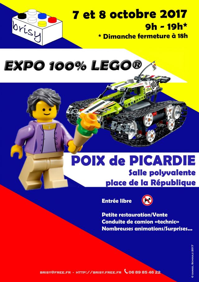 Exposition LEGO BRISY POIX 2017 à POIX DE PICARDIE (80290)