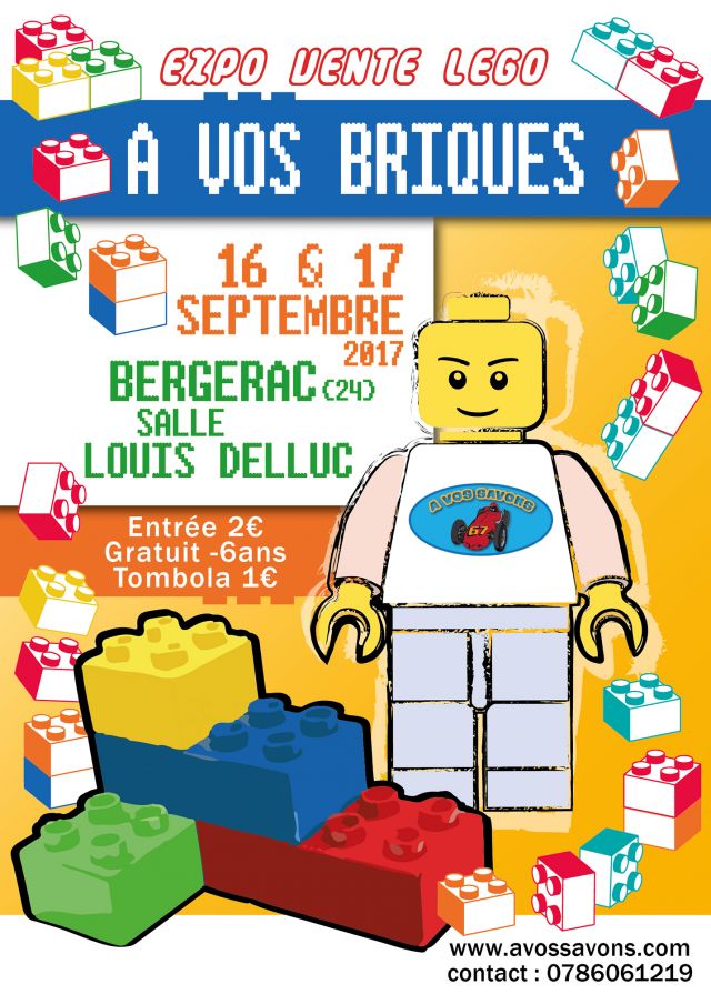 Exposition LEGO A VOS BRIQUES 2017 à BERGERAC (24100)
