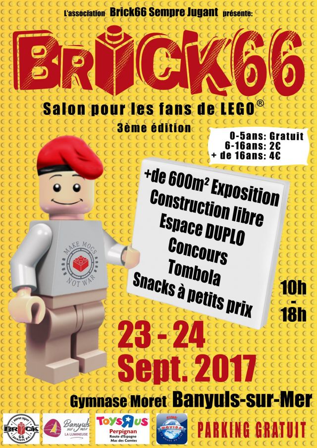 Exposition LEGO BRICK66 à BANYULS-SUR-MER (66650)