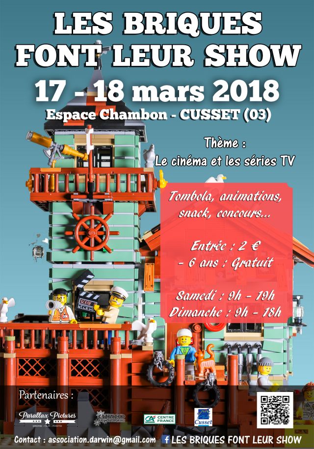 Exposition LEGO Les Briques font leur show à Cusset à CUSSET (03300)
