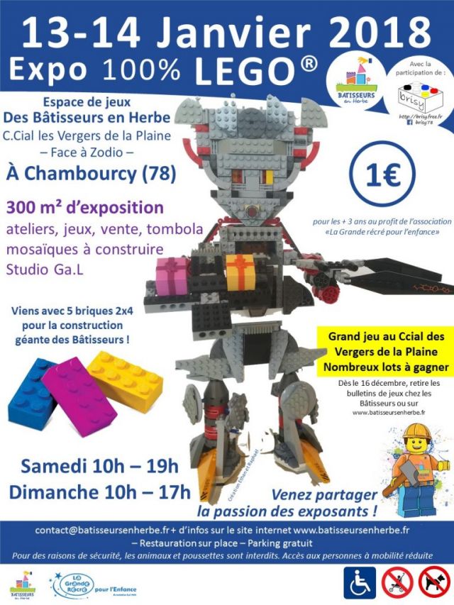 Exposition LEGO EXPO 100% LEGO à CHAMBOURCY (78240)