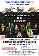 Exposition LEGO FONTAINES-SUR-SAONE (69270) - A LA CONQUETE DU LEGO