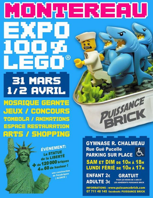 Exposition LEGO Expo LEGO MONTEREAU 2018 à MONTEREAU-FAULT-YONNE  (77130)