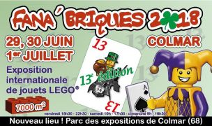 Exposition LEGO COLMAR (68000) - FANA'BRIQUES 2018