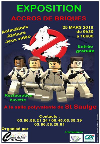 Exposition LEGO EXPOSITION ACCROS DE BRIQUES à SAINT-SAULGE (58330)