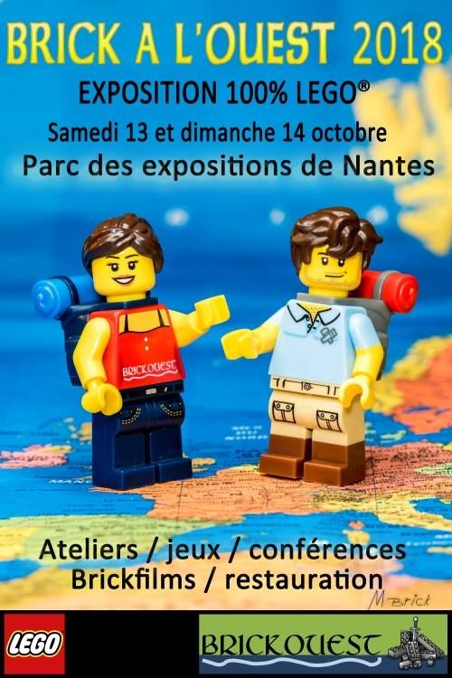 Exposition LEGO BRICK A L'OUEST 2018 à NANTES (44000) Exposition LEGO BRICK A L'OUEST 2018 à NANTES (44000)
