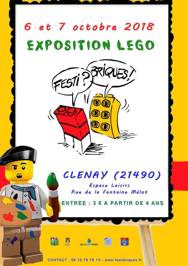 Exposition LEGO EXPO LEGO FESTI BRIQUES 2018 à CLENAY (21490)