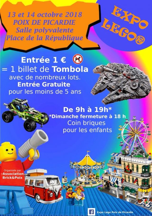 Exposition LEGO EXPO LEGO POIX DE PICARDIE 2018 à POIX DE PICARDIE (80290)