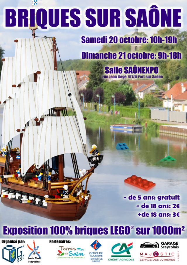 Exposition LEGO BRIQUES SUR SAONE à PORT-SUR-SAONE (70170) Exposition LEGO BRIQUES SUR SAONE à PORT-SUR-SAONE (70170)