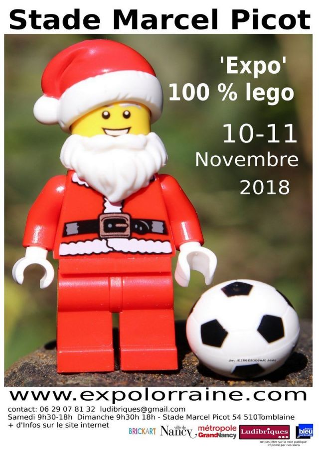 Exposition LEGO EXPO 100% LEGO TOMBLAINE à TOMBLAINE (54510)