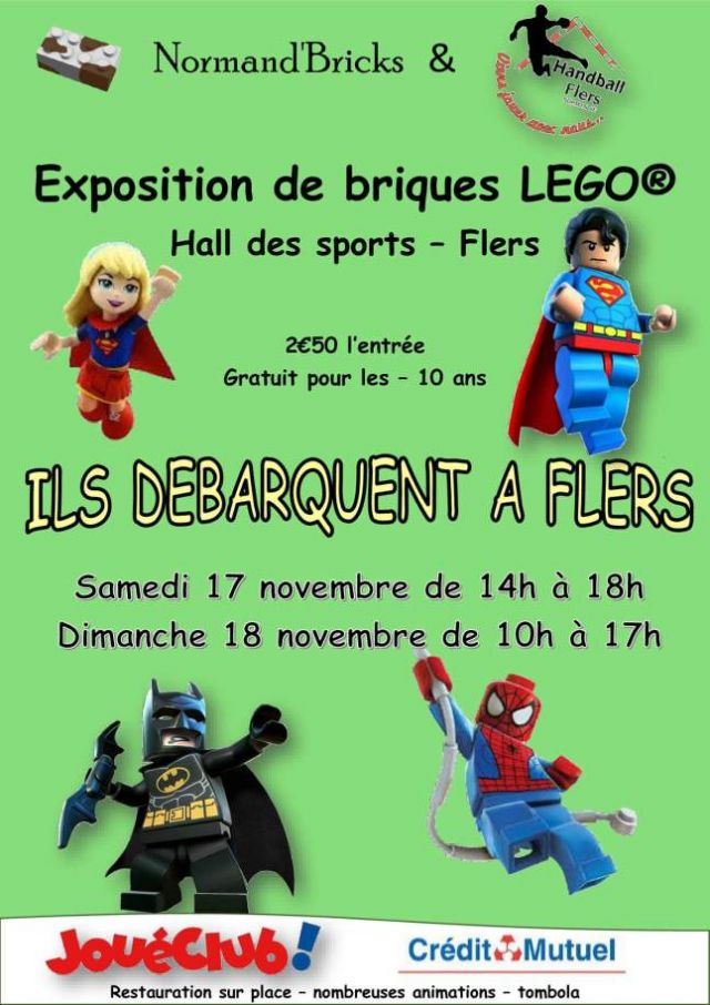 Exposition LEGO Exposition de briques LEGO à FLERS (61000)