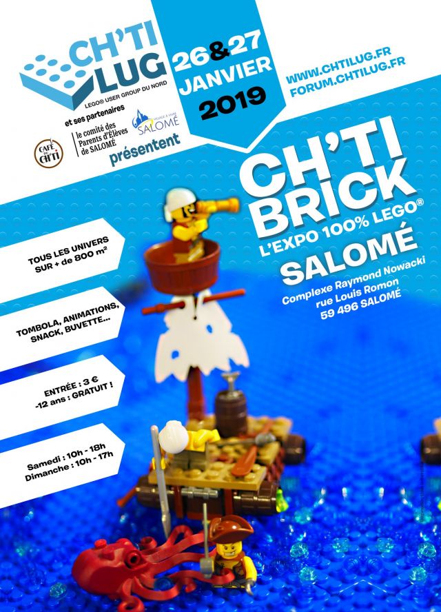 Exposition LEGO CH'TI BRICK SALOMÉ à SALOMÉ (59496)