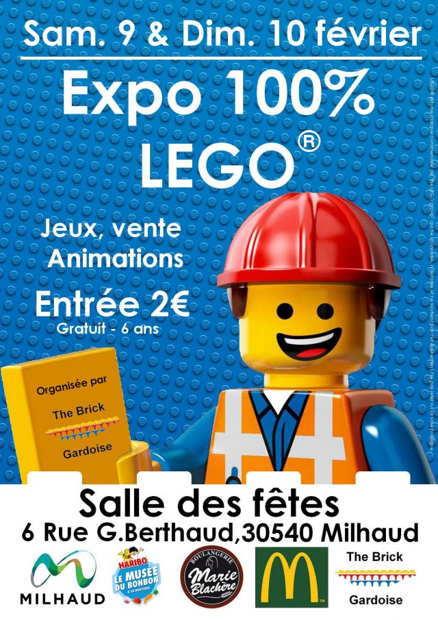Exposition LEGO EXPO LEGO MILHAUD 2019 à MILHAUD (30540) Exposition LEGO EXPO LEGO MILHAUD 2019 à MILHAUD (30540)