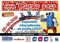 Exposition LEGO Colmar (68000) - Expo LEGO Fana'Briques 2019